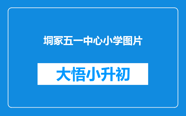 垌冢五一中心小学图片