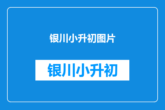 银川小升初图片